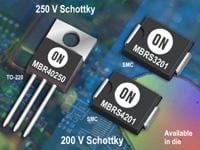 ON Semiconductor Intros 250 V Silicon Schottky