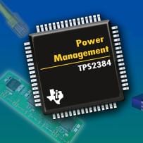 TI Unveils Integrated TPS2384 PoE Solution