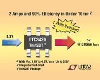 LTC Announces LTC3426 Step-Up DC-DC Converter