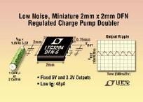 Linear Technology Intros LTC3204 Charge Pump Doublers