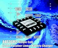 AnalogicTech Intros AAT3682 Li-Ion/Polymer Battery Charger