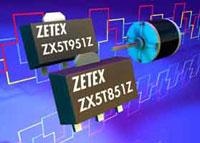 Zetex Unveils ZX5T851Z NPN/ZX5T951Z PNP Transistors