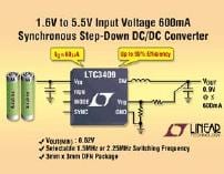 LTC Announces LTC3409 Synchronous Buck Regulator