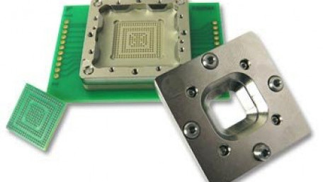 Stamped Spring Pin Socket for Burn-in and Test Applications