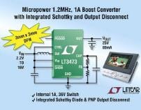 LTC Debuts New LT3473 Micropower DC-DC Converter
