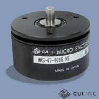 CUI Intros New MAS42 and MAH42 Compact Encoders