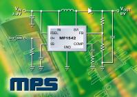 Monolithic Power Intros MP1542 Step-Up Converter
