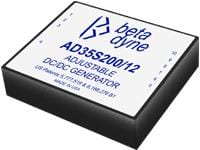 Beta Dyne Intros AD35 Series DC-DC Converters