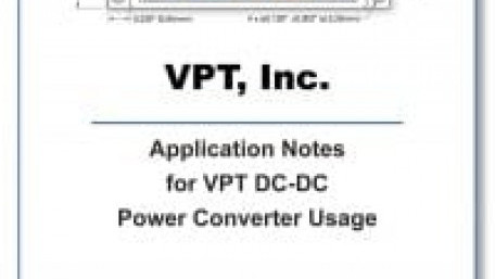 VPT Offers New Collection of Technical Notes