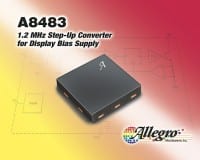Allegro MicroSystems Intros A8483 Step-Up Converter