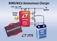 LTC Offers New LTC4011 NiMH/NiCd Battery Charger