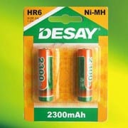 Desay Power Releases AA2300NG-C2 NiMH Batteries