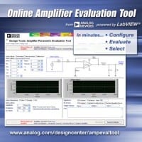 Analog Devices Offers Online Op Amp Design Tool