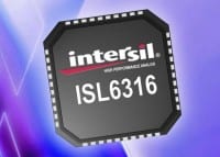 Intersil Intros ISL6316 CPU Multi-Phase Core Controller