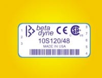 Beta Dyne Offers 10S120/24 and 10S120/48 DC Converters