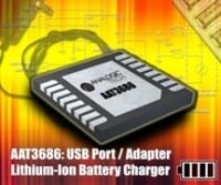 AnalogicTech Presents AAT3686 Battery Charger IC