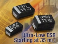 Vishay Intros New TR3 Molded Tantalum Chip Capacitors