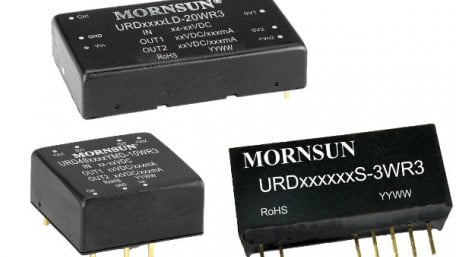 Mornsun Introduces 330W Dual Isolated Regulated Outputs DC-DC converters R3 Series
