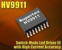 Supertex Offers Second-Generation High-Voltage LED Driver