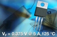 Vishay Releases Trench MOS Barrier Schottky Rectifier
