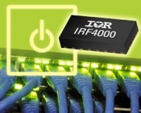 IR Adds Space-Saving MOSFET for PoE