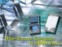 Vishay’s CDHV Dividers Combine Ratio Stability and High Voltages