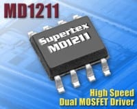 High-Speed Dual FET Drivers Added by Supertex