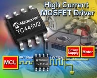 Microchip Adds Drivers for Large FETs and IGBTs