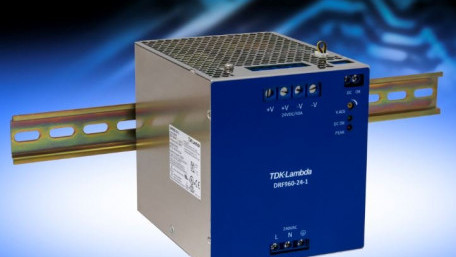 TDK Corporation Announces 95% Efficient 960W DIN Rail Power Supply With a 1440W Peak Power Capability