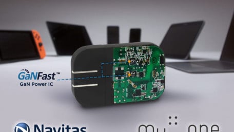 GaN Power ICs Deliver 45W Travel Adapter in 14mm Profile