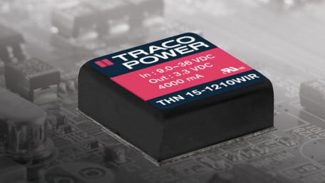 15-Watt 1x1” DC-DCs Ruggedized for Railway, Transportation & Industrial