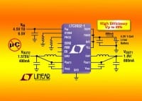 Linear Tech Chip Combines Charger and Dual Buck Converters