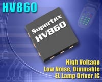 EL Driver Offers Higher Brightness, Dimming and Lower Noise