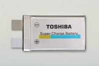 Toshiba Nano-Tech Li-ion Charges in One Minute