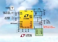 Linear Combines USB Power Manager & 36Vin Battery Charger