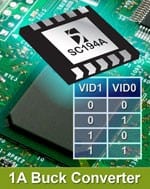 Semtech Introduces New 1A Synchronous Buck Regulator for Portables