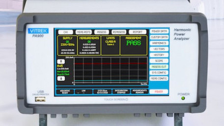 Vitrek Power Analyzer Performs Compliance Testing to International Standards