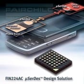 Fairchild Introduces New Micro-SerDes Products for Portable Applications