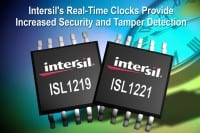 Intersil Introduces Real-Time Clocks With Increased Security and Tamper Detection
