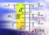 Linear Introduces New 1A Step-Down dc-dc Converter Plus Two 300mA VLDO Regulators