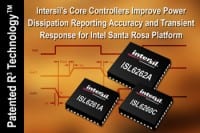 Intersil Introduces New Family of Core Controllers for Intel&reg;‘s Mobile Platform