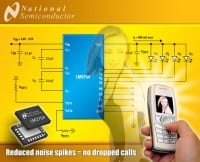 National Semiconductor Introduces Small, Fully Integrated Flash LED Driver