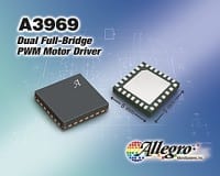 Allegro Announces New Dual Full-Bridge PWM Motor Driver