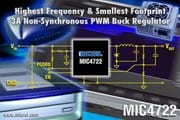 Micrel Launches New 3A Non-Synchronous PWM Buck Regulator