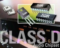 IR’s New Class D Audio Chipset Cuts Part Count and Board Size by 50%
