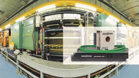 Danisense current transducers used at CERN in particle booster PSU