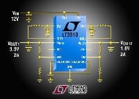 Linear Unveils New 1.5MHz, 25V Dual Step-Down DC-DC Converter