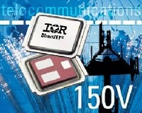 IR&reg; Introduces 150V DirectFET&reg; MOSFET for Cooler, More Compact DC-DC Converter Applications