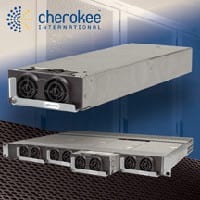 Cherokee Introduces New 1U, 2500W Front End/Rectifier
