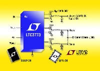 Linear Adds New Triple Output, 3-Phase Current Mode Step-Down Controller